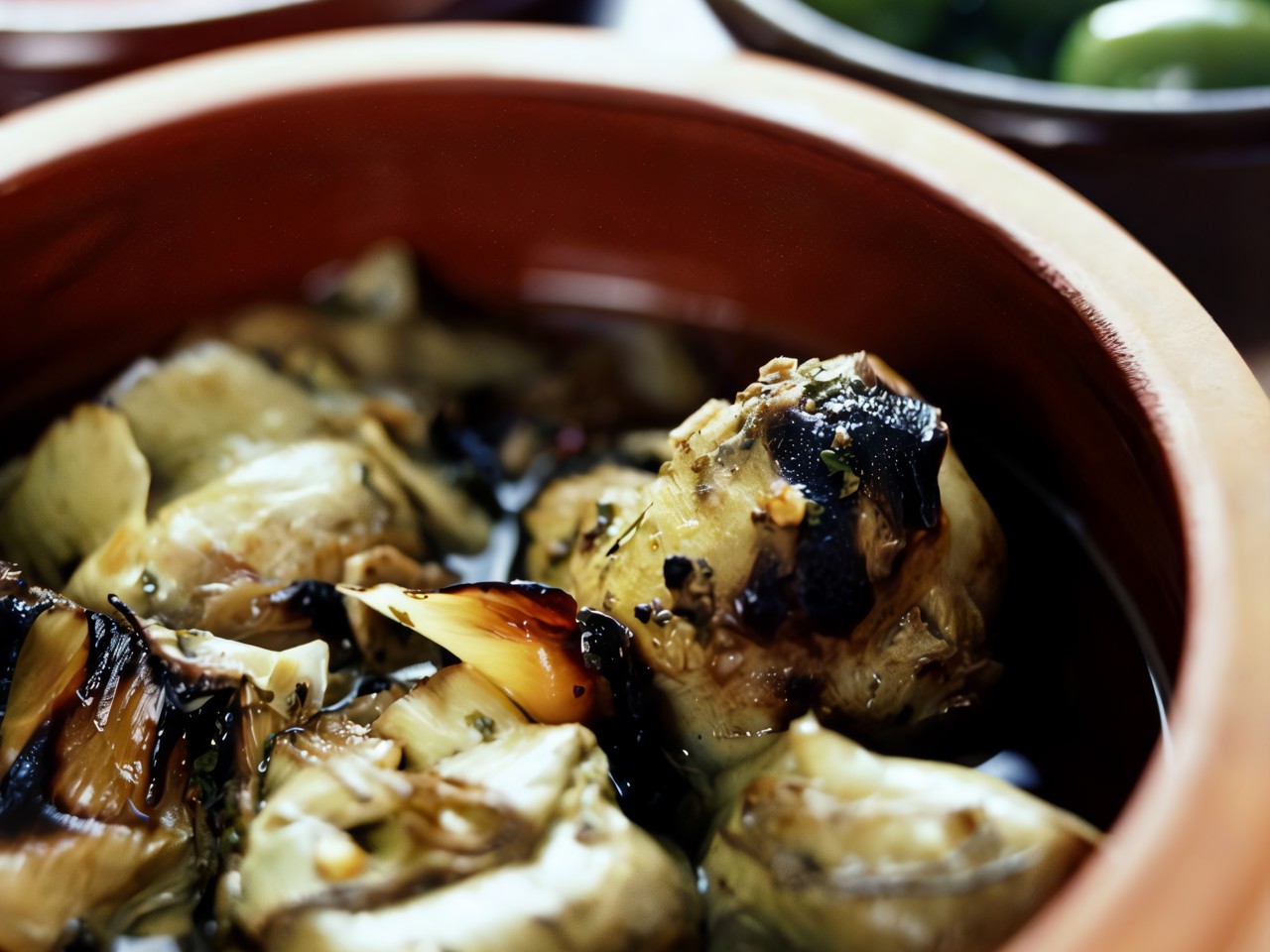 Fried Artichokes in Sauce