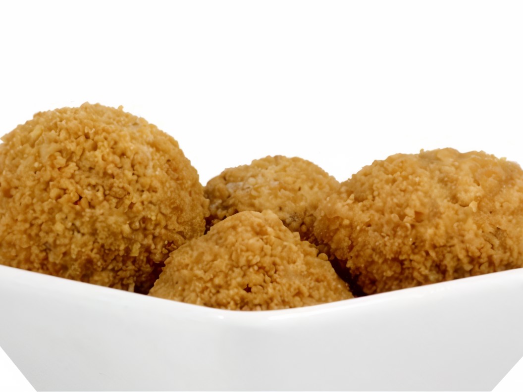 Fried Stuffed Olives with Goat Cheese