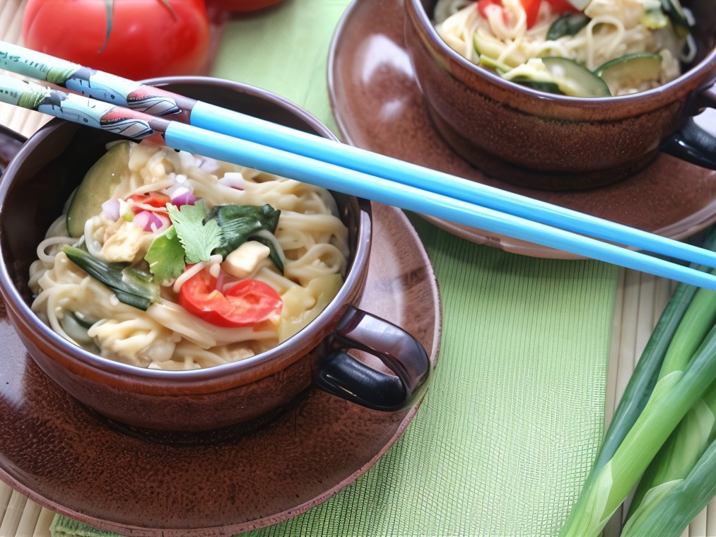 Stir-Fried Vegetables and Tofu with Ginger, Sesame Oil, and Miso