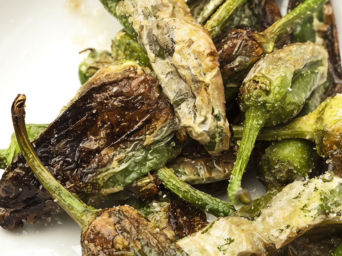 Fried Green Chiles