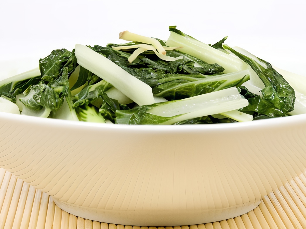 Fried Lettuce with Garlic
