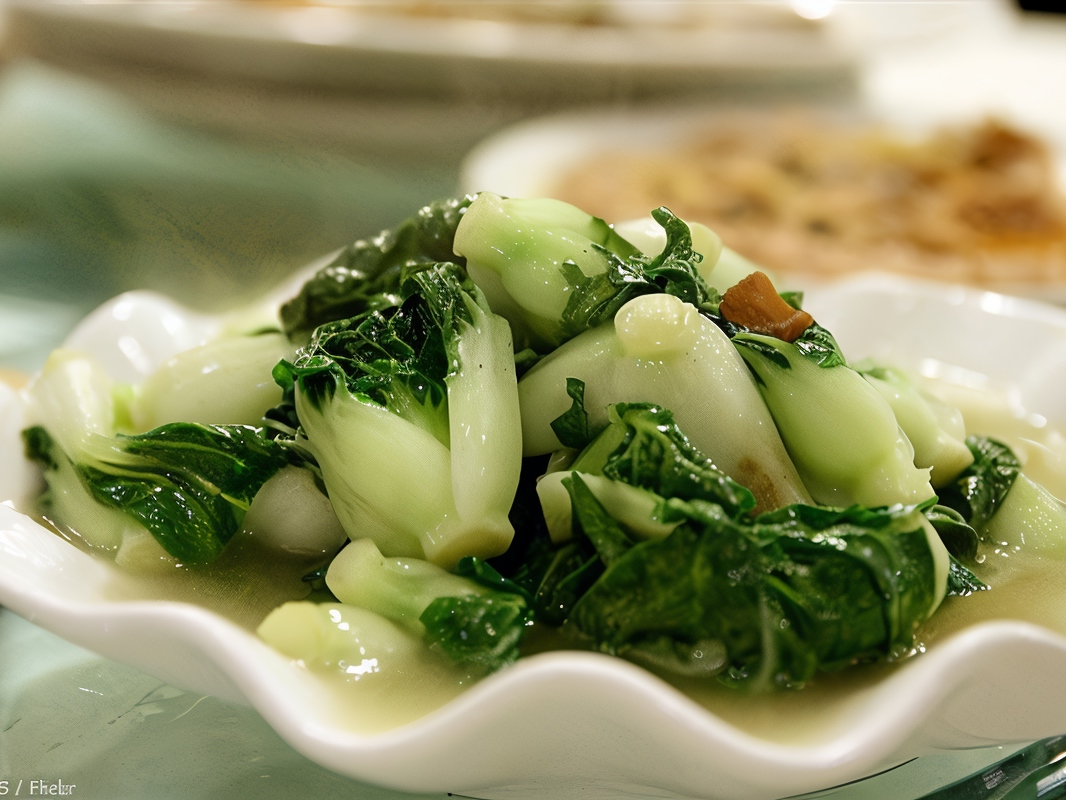 Stir-Fried Bok Choy with Mirin and Lemon Zest