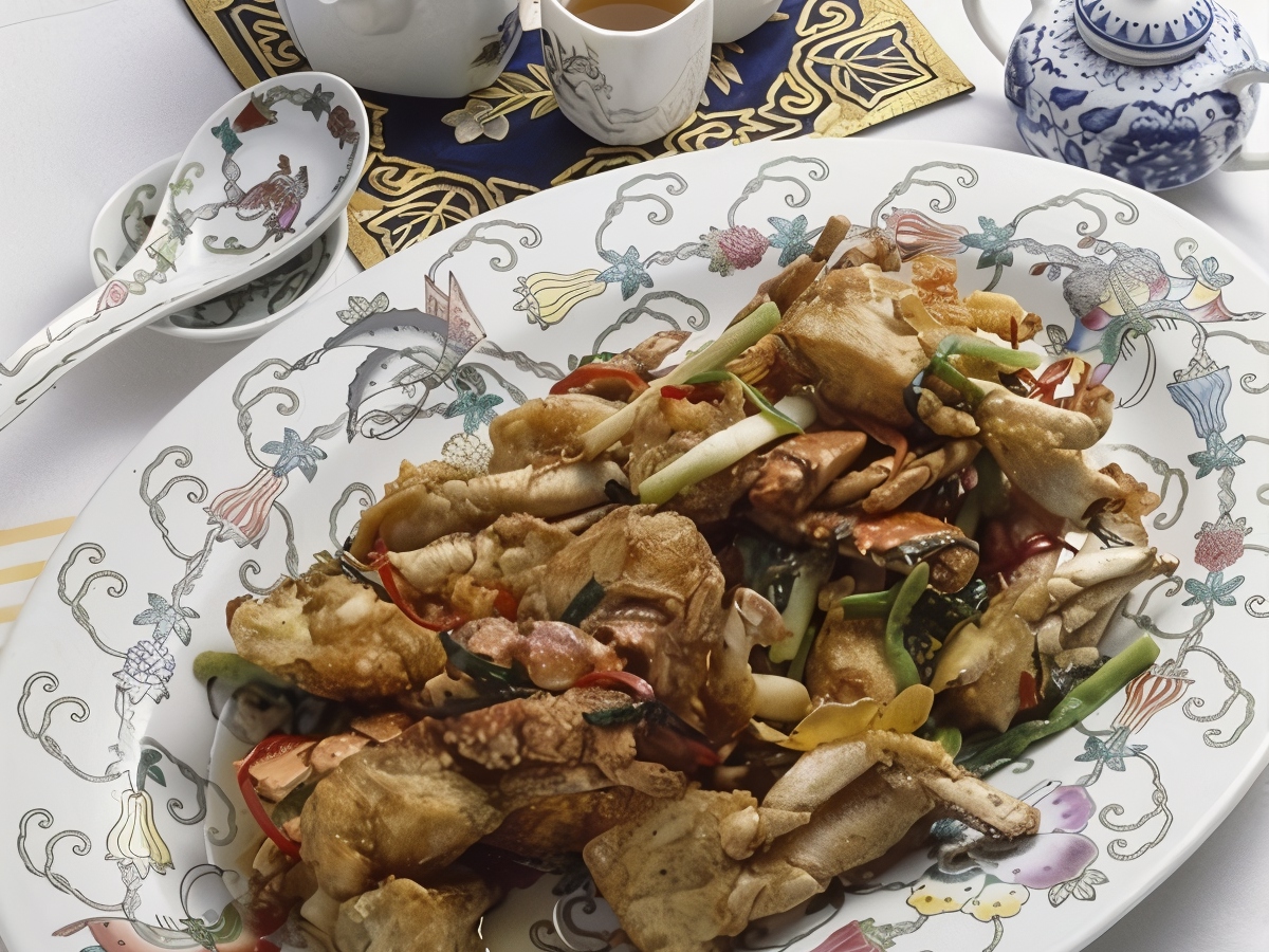 Oven-Roasted Pacific Crab in Lemon Sauce