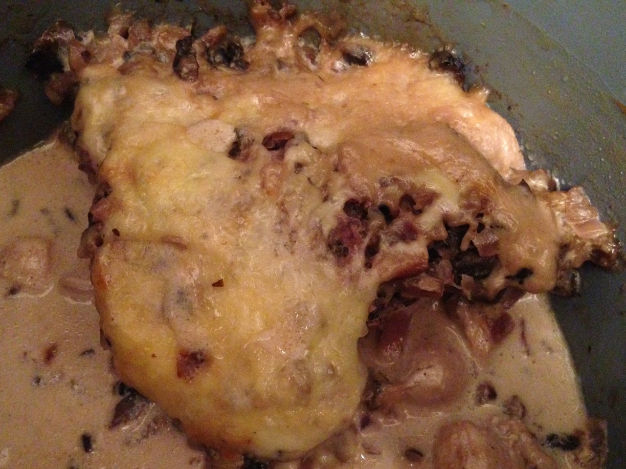 Julienne with Mushrooms and Tender Chicken Fillet