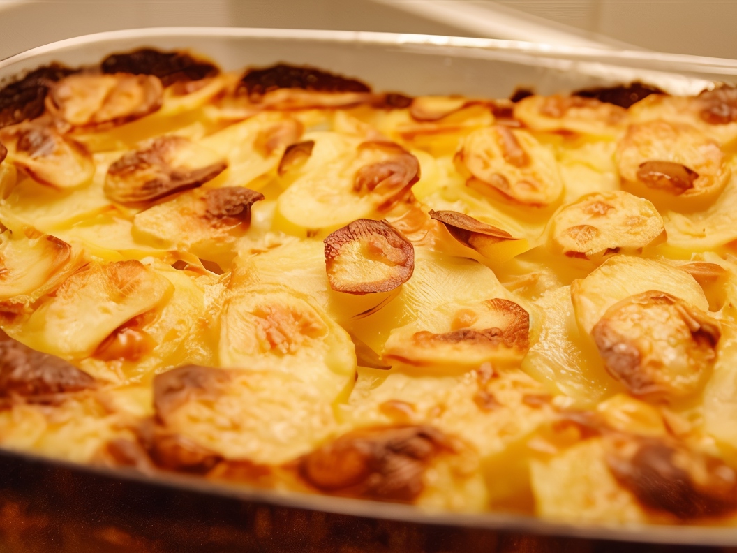 Golden Roasted Potatoes with Garlic and Rosemary