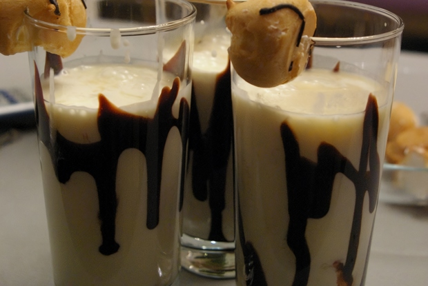 Алкогольный молочно-банановый коктейль «Бананарама»
