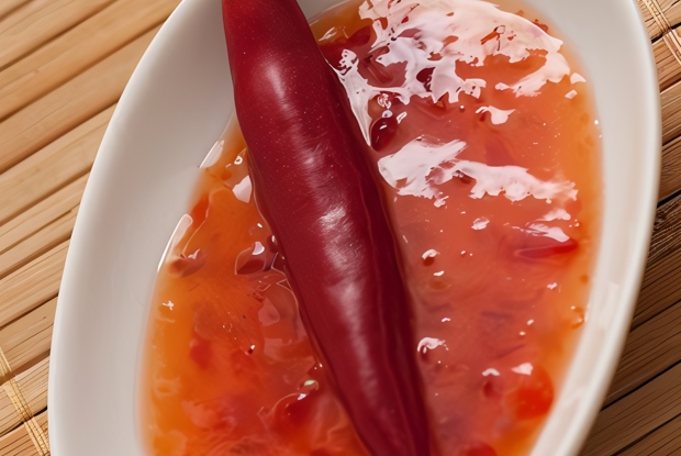 Ароматный соус барбекю с кленовым сиропом, чесноком и перцами чили