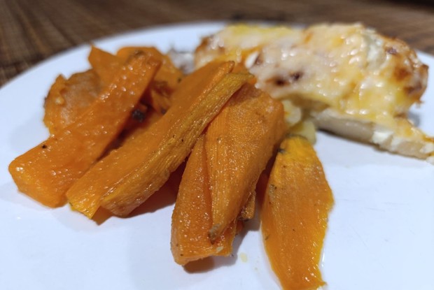 Батат в духовке