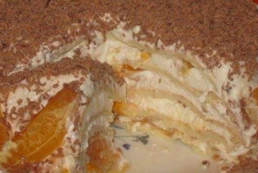 Блинный торт со вкусом мороженого