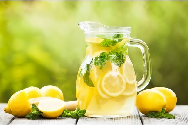 Домашний лимонад с лаймом
