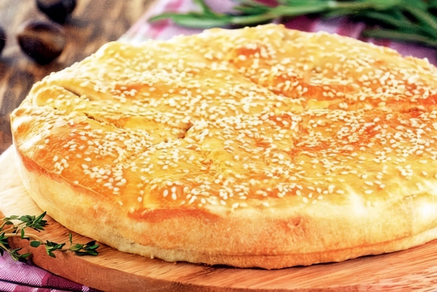 Греческий пирог с рисом и картофелем (Пататопита)