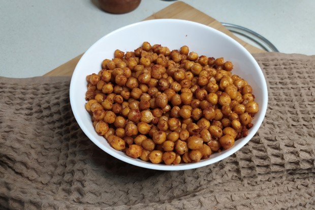 Хрустящий нут в духовке