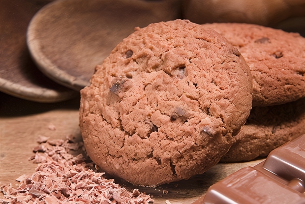 Имбирно-шоколадное печенье