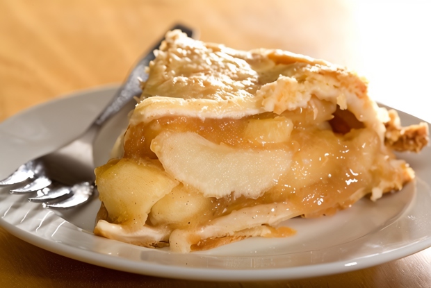 Яблочный пирог с кальвадосом