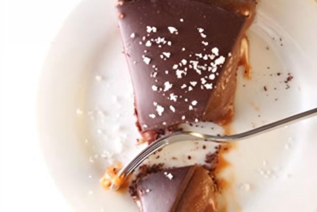 Карамельно-шоколадный пирог