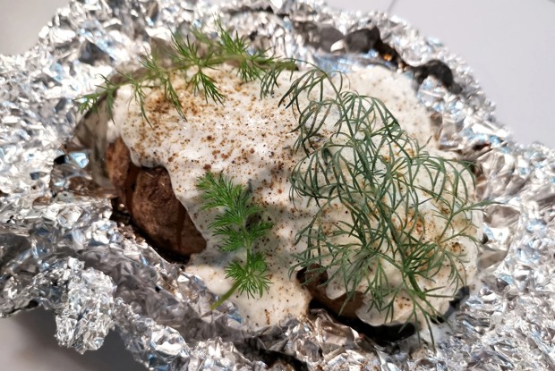 Картофель в фольге