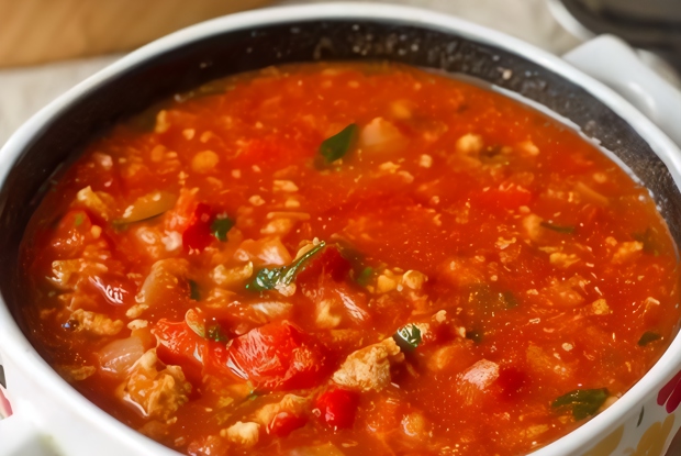 Кисло-сладкий индийский суп с чечевицей