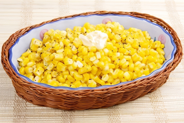 Консервированная кукуруза с маслом
