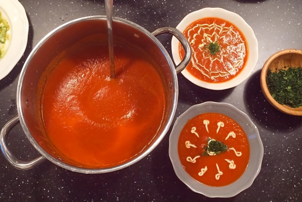 Крем-суп из болгарского перца