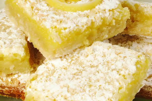 Лимонное печенье с ванилью