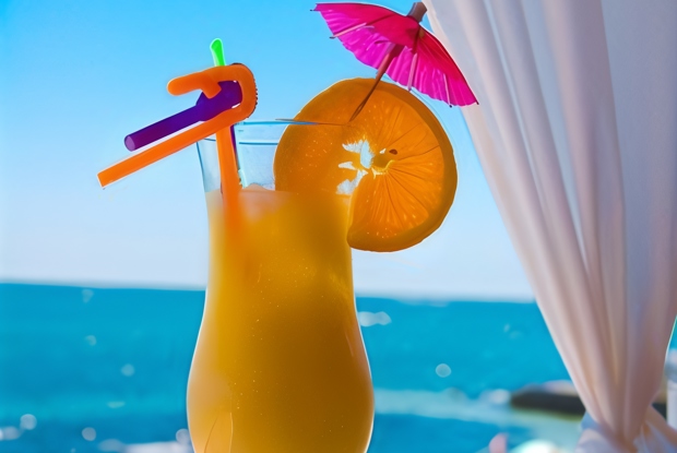 Миндально-апельсиновый коктейль