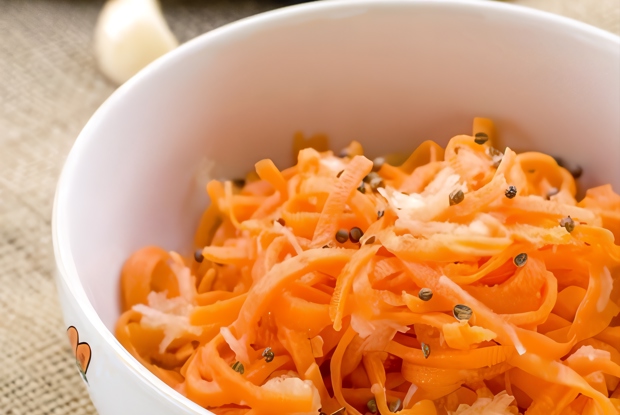 Морковный салат с кумином