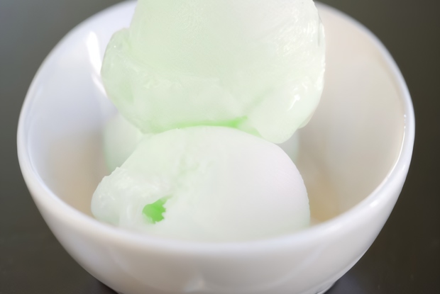 Мороженое из зеленого чая с жасмином