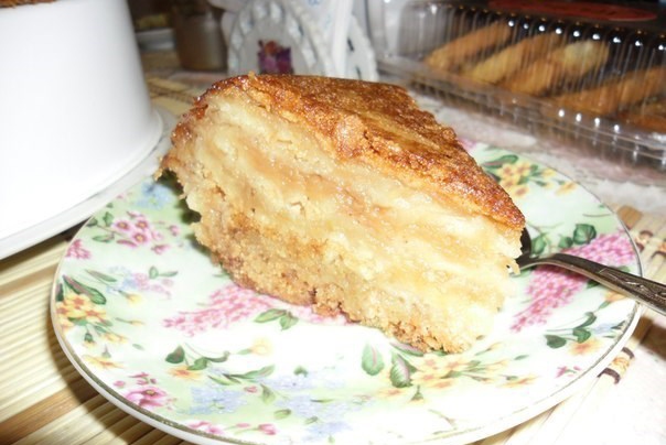 Насыпной яблочный пирог «Венгерский»