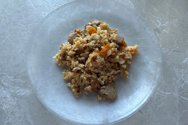 Плов из говядины