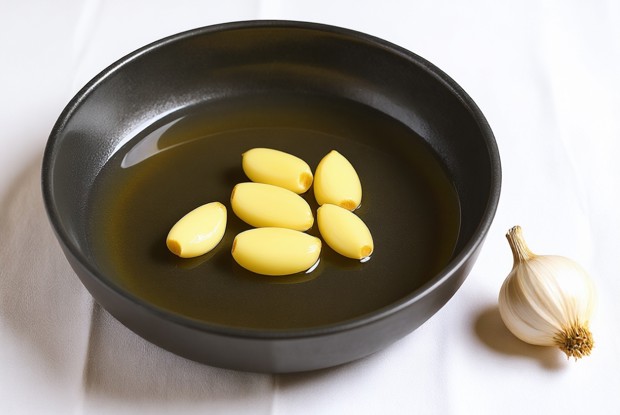 Простой рецепт маринованного чеснока на зиму