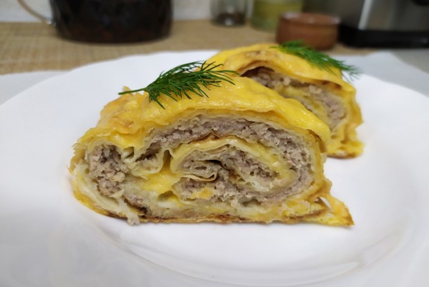 Рулет из лаваша