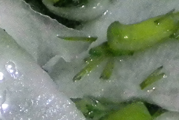 Салат из дайкона с зеленью