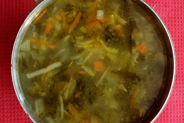 Щавелевый суп с крапивой «Минестроне а-ля рус»
