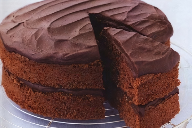 Шоколадный торт из горького шоколада