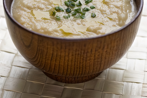 Сырный суп с сельдереем
