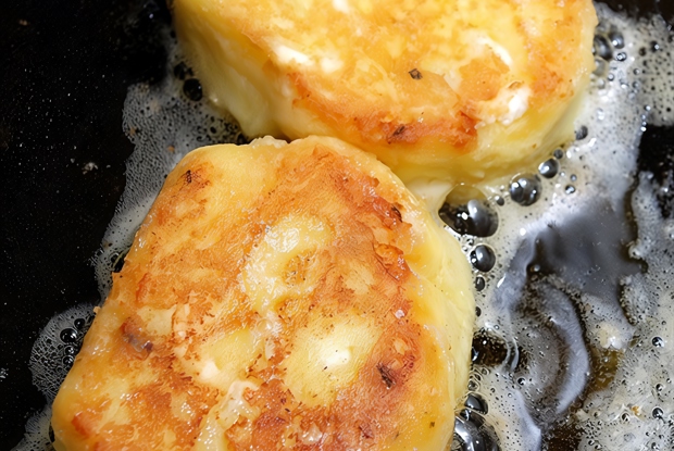 Сырники с картофелем
