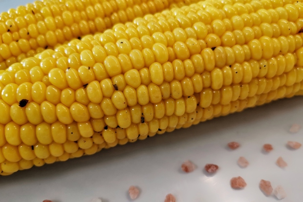 Сливочная кукуруза в рукаве для запекания
