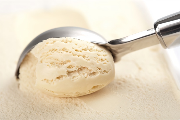 Сливочное ванильное мороженое
