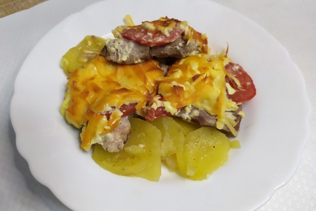 Свинина по-французски