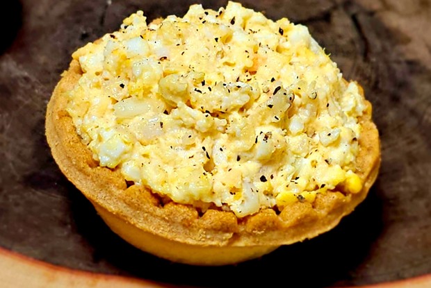 Тарталетки с рыбной начинкой