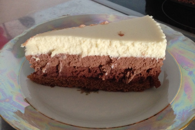 Торт-мусс «Три шоколада» со сливочным ликером