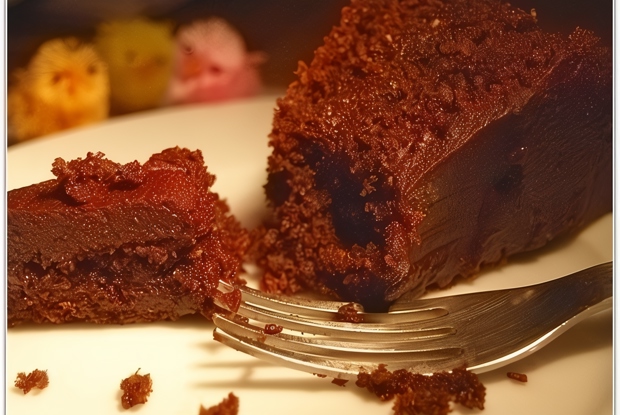 Торт с шоколадной пастой