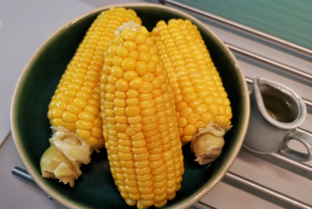 Вареная кукуруза