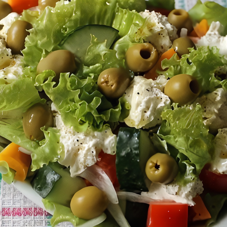 Греческий салат на итальянский лад