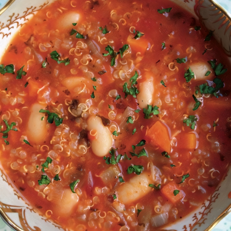 Суп из консервированной белой фасоли – пошаговый рецепт приготовления с фото