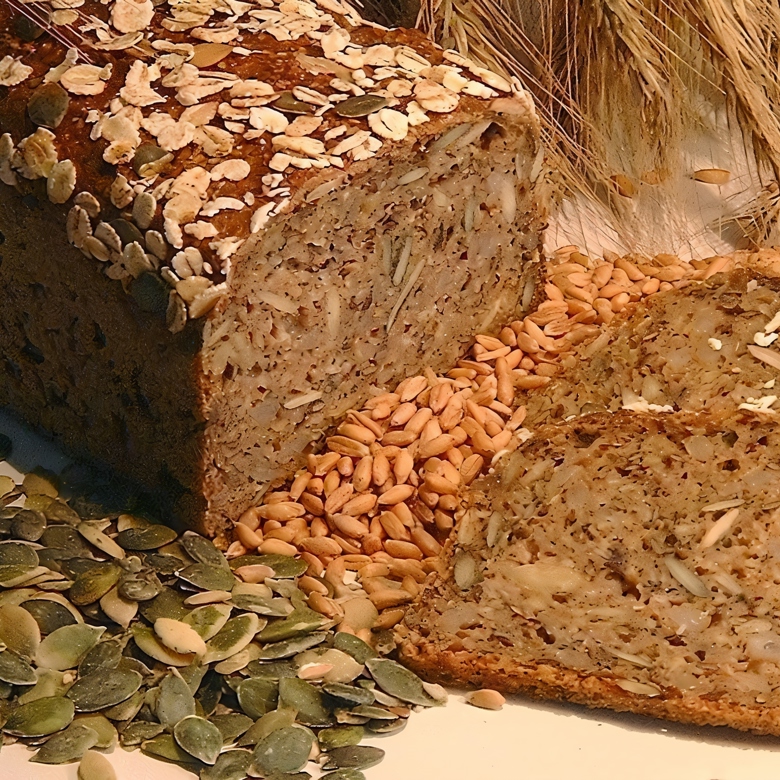Цельнозерновой хлеб в духовке - рецепт с фото