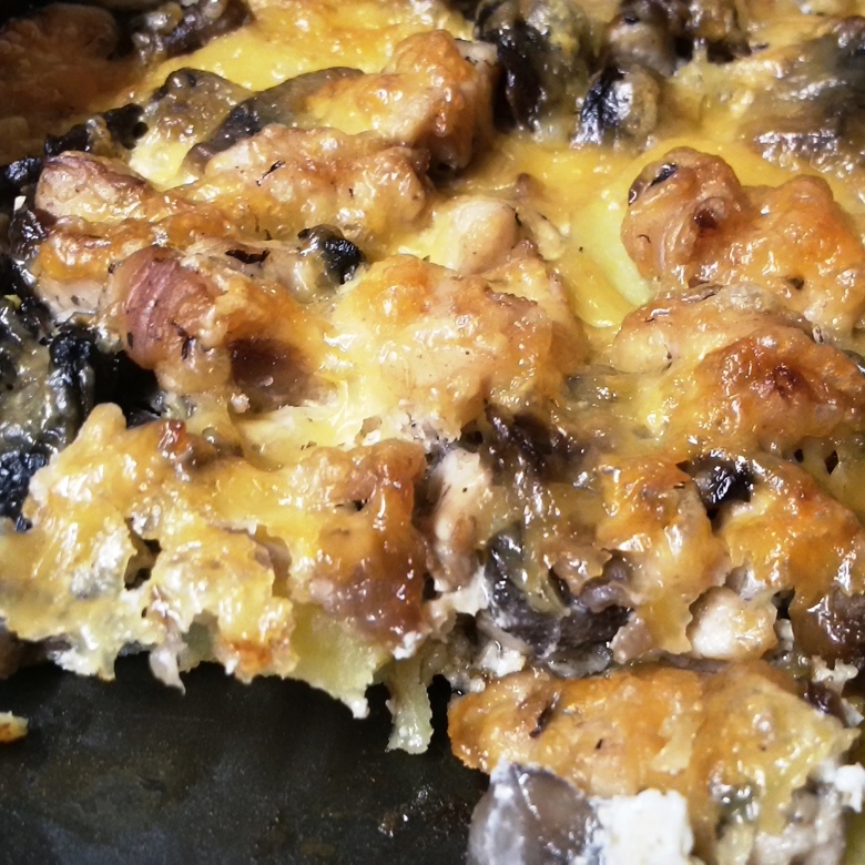 Картошка с грибами в духовке с майонезом: рецепт, подготовка продуктов, порядок приготовления