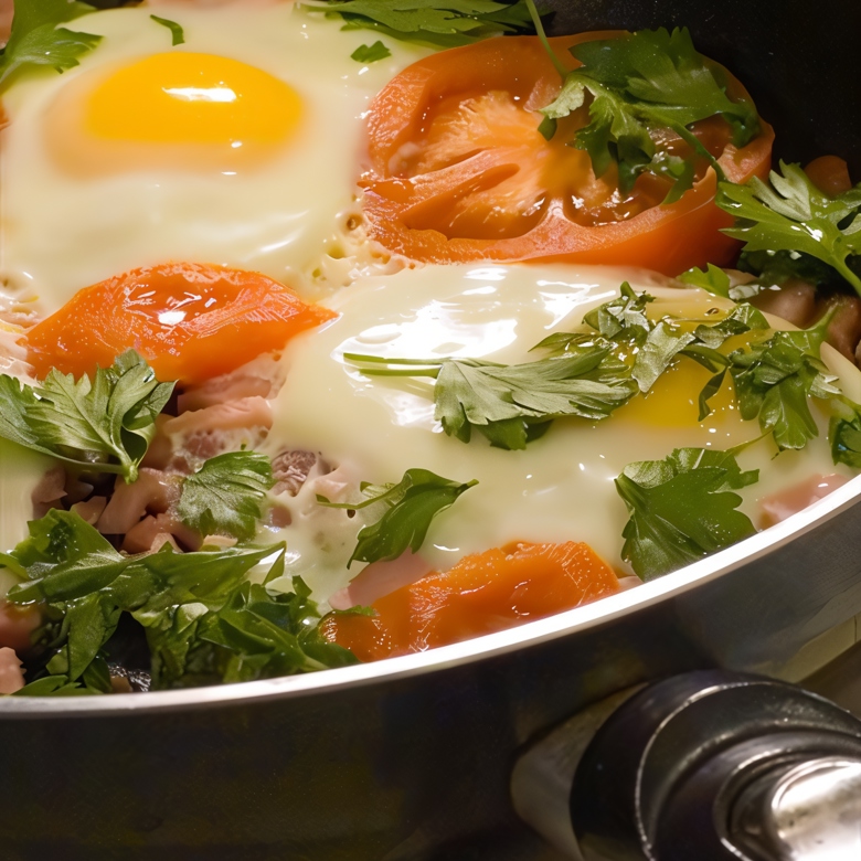 Яйцо в помидоре запеченное в духовке рецепт с фото пошагово