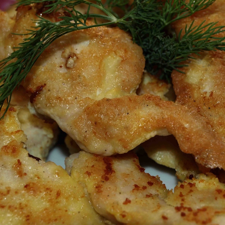 Куриные отбивные в яично - сырном кляре (пошаговый фото рецепт) - ВашВкус