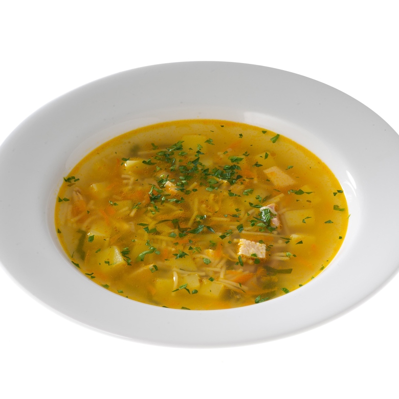 Грибной суп с курицей и вермишелью, пошаговый рецепт с фото на ккал
